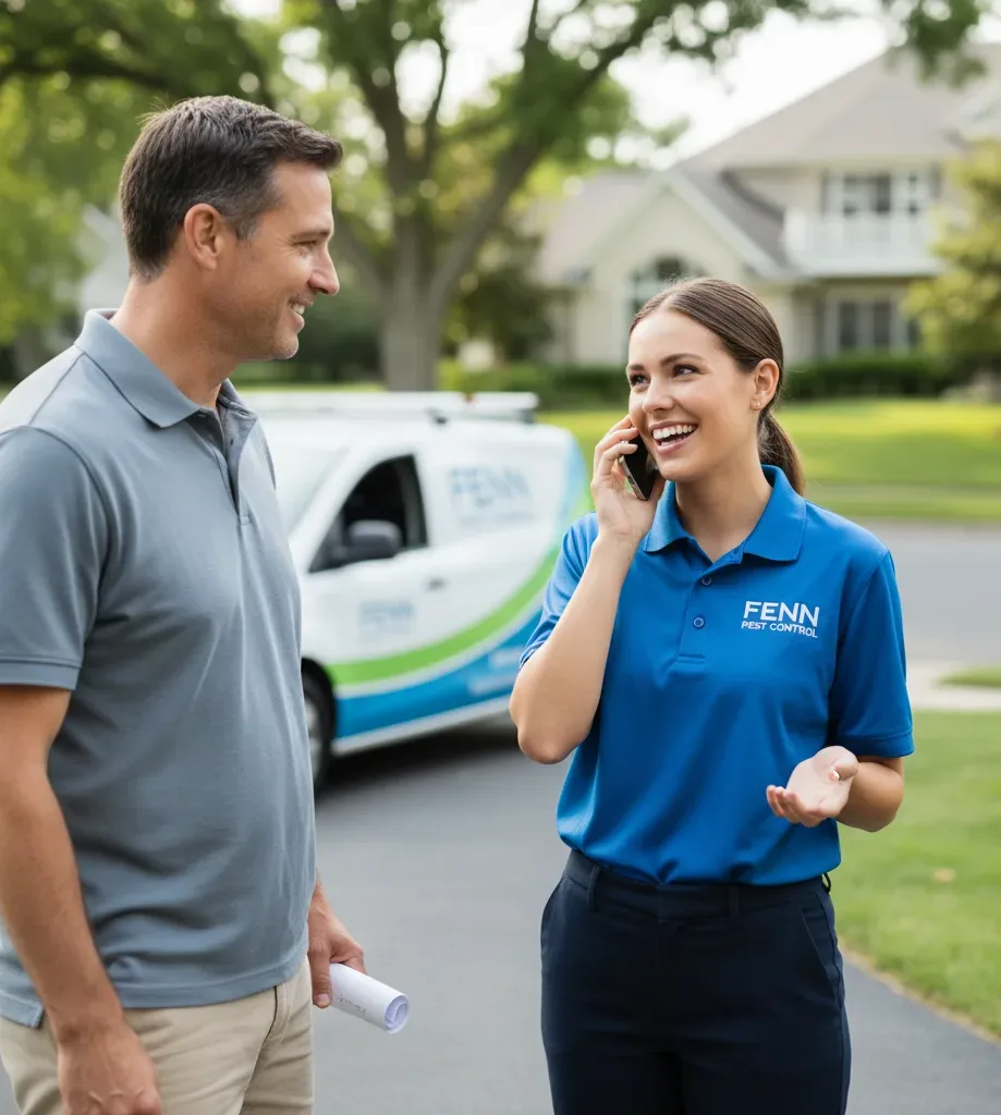 Fenn Pest Control customer support in Nebo